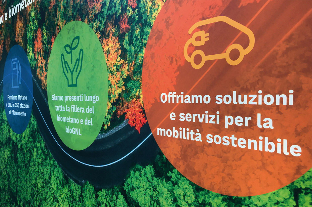 Sustainable mobility stand at Ecomondo 2021